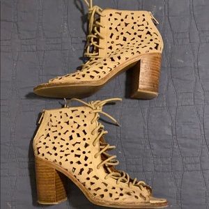 Jeffrey Campbell lace up heels